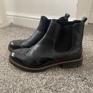 Boots Black Leather Chelsea Boots